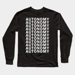 AUTONOMY Long Sleeve T-Shirt